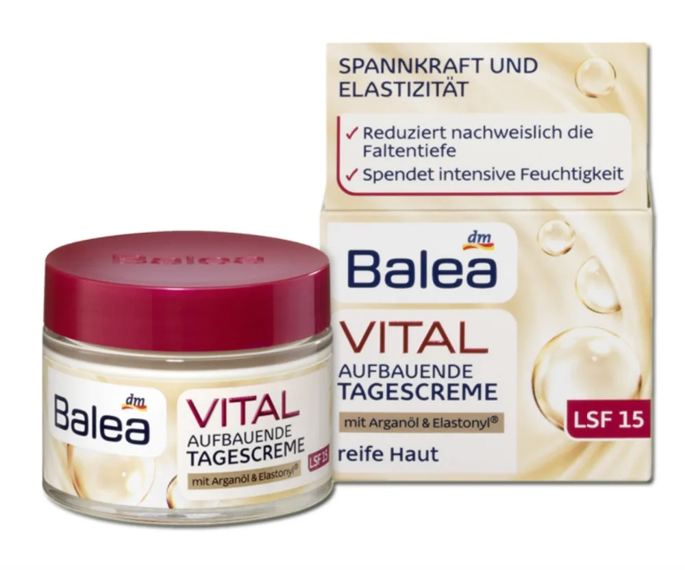 Balea Vital Baobab Day Cream for Women Mature Skin40+Years Anti Aging Wrinkle Moisturizing Repair Skin Elasticity Firmness
Balea Vital Baobab Day Cream for Women Mature Skin40+Years Anti Aging Wrinkle Moisturizing Repair Skin Elasticity Firmness