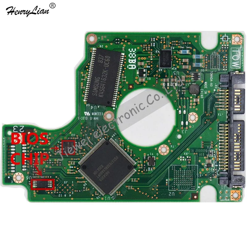 HDD PCB для/логическая плата/номер платы: 220 0A90002 01 микросхема основного контроллера: