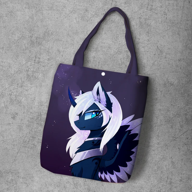 My Ponyssss Cartoon Printed Canvas Recy Shopping Bag Large Capacity Customize Tote Fashion Ladies Casual Shoulder Bags
My Ponyssss Cartoon Printed Canvas Recy Shopping Bag Large Capacity Customize Tote Fashion Ladies Casual Shoulder Bags