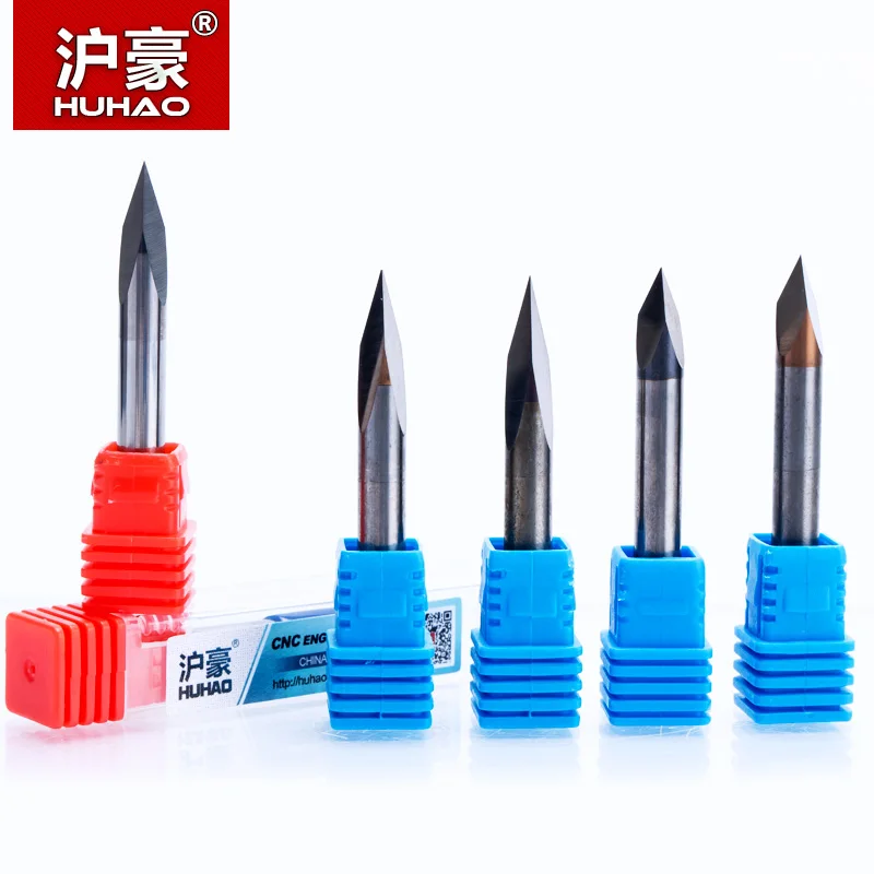 HUHAO 1pc 4mm 6mm 3 Edge Carbide Pypamid bits 2A Good QUALITY CNC Engraving Bits Router Machine 3 face Stone Carving Tools
HUHAO 1pc 4mm 6mm 3 Edge Carbide Pypamid bits 2A Good QUALITY CNC Engraving Bits Router Machine 3 face Stone Carving Tools
