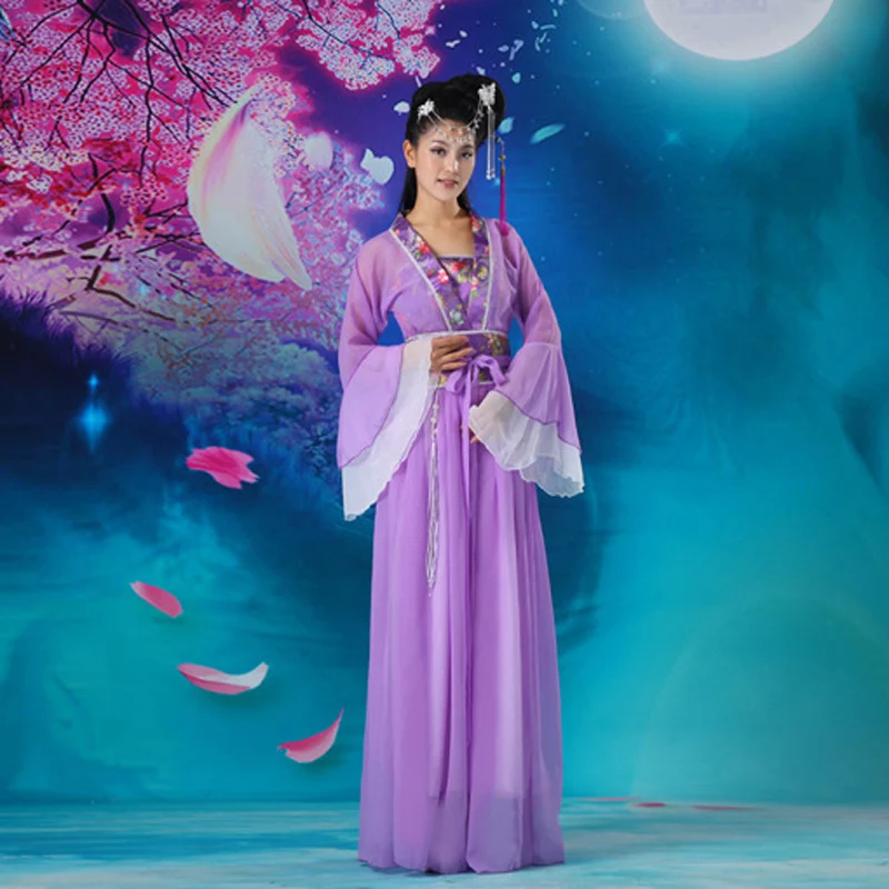 Purple Chinese Ttraditional Ancient Infanta Peri Dramaturgic Dress Dance Wear Cosplay Han Dynasty Princess Dress S M L 081401
Purple Chinese Ttraditional Ancient Infanta Peri Dramaturgic Dress Dance Wear Cosplay Han Dynasty Princess Dress S M L 081401