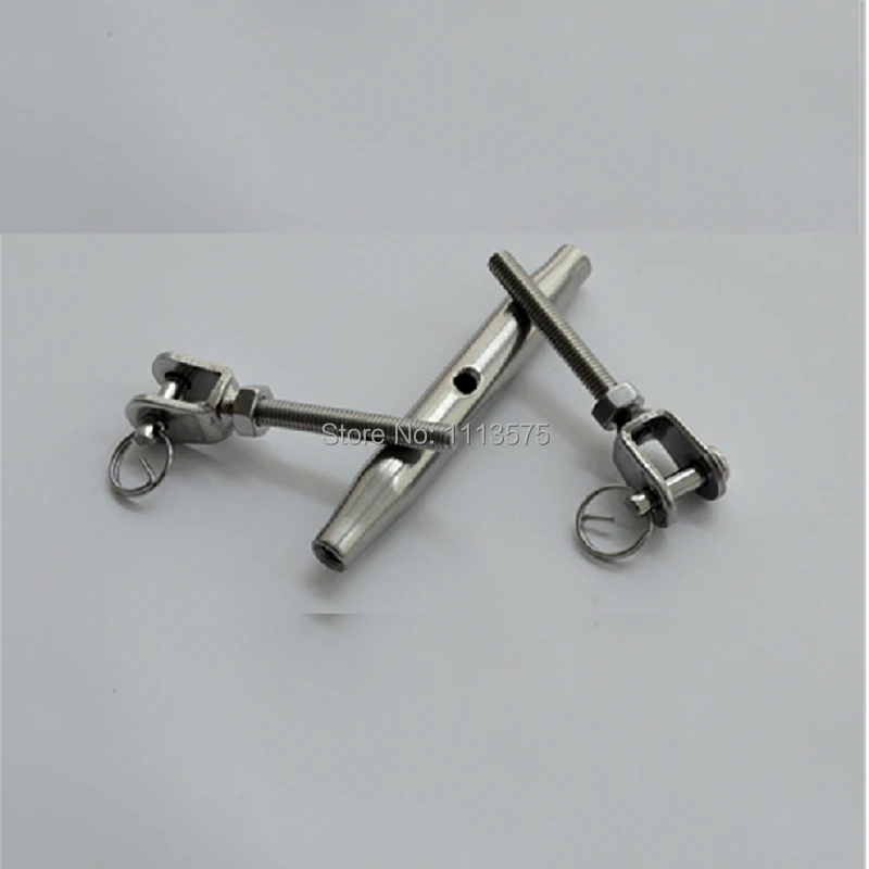 M8 Jaw & Jaw Authentic SS 304 Stainless Steel Thread Closed Body Jaw Jaw Turnbuckle Rigging
M8 Jaw & Jaw Authentic SS 304 Stainless Steel Thread Closed Body Jaw Jaw Turnbuckle Rigging