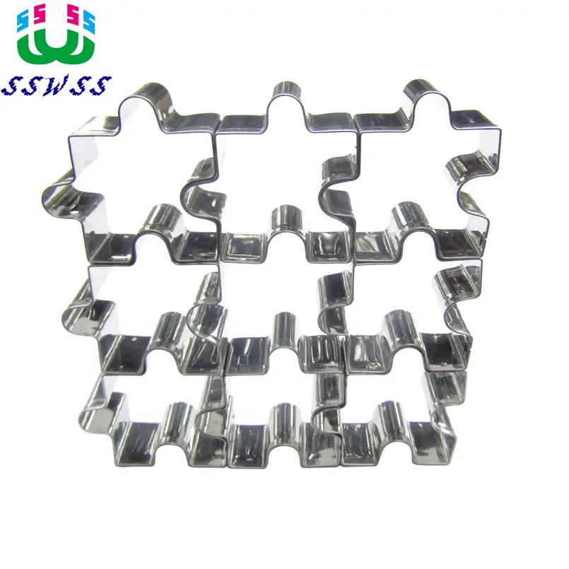 Nine Conjoined Puzzle Shape Cake Decorating Tools,Once Can Print 9 Small Pieces Of Biscuits At The Same Time,Direct Selling
Nine Conjoined Puzzle Shape Cake Decorating Tools,Once Can Print 9 Small Pieces Of Biscuits At The Same Time,Direct Selling