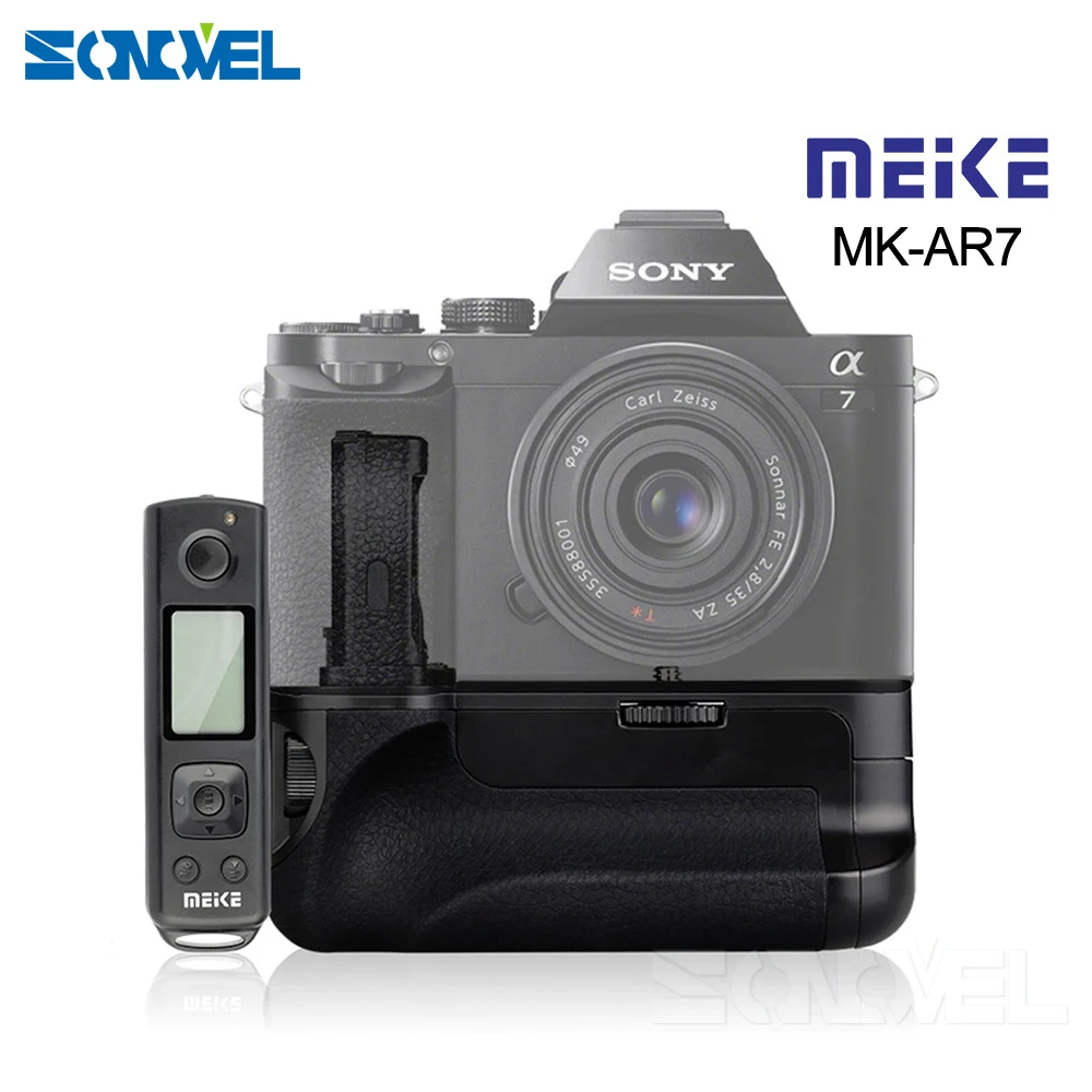 Ручка Meike для Sony A7/A7R/A7S ручное управление Беспроводная дистанционная система 2 4G