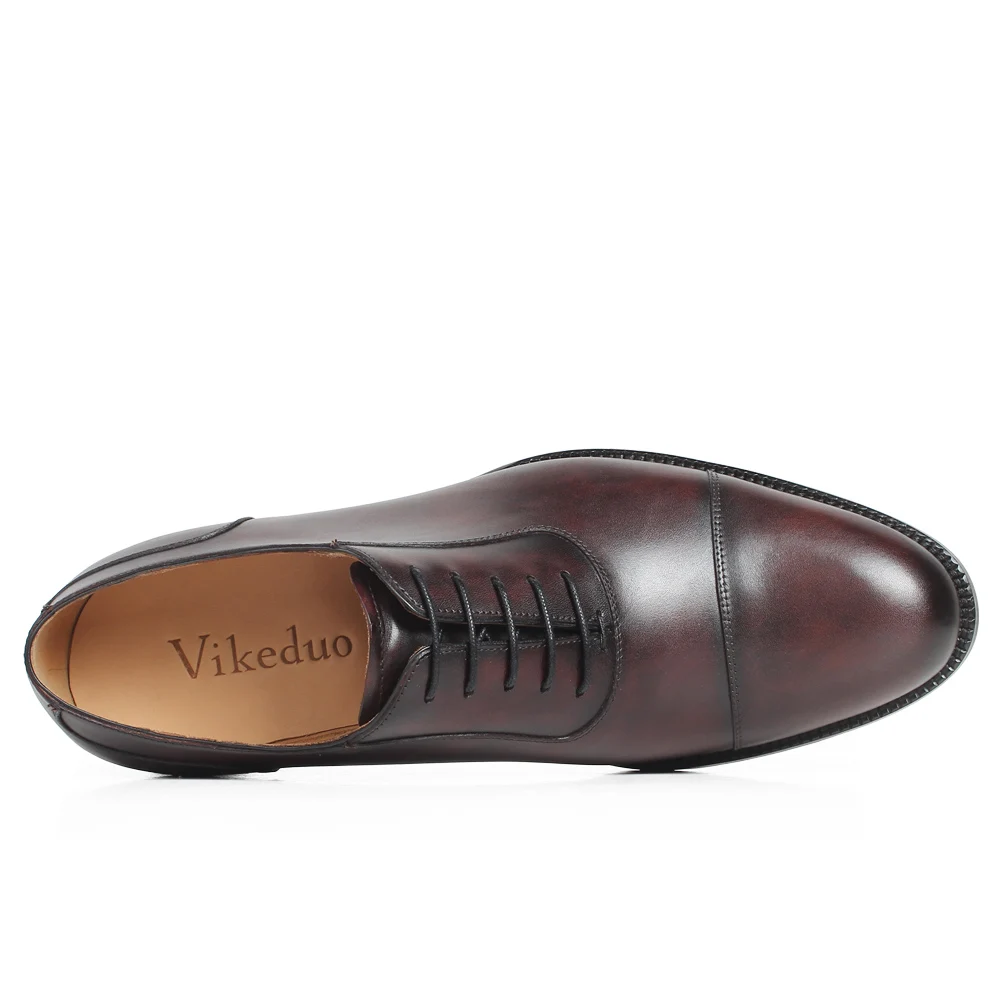VIKEDUO 2020 New Spring Oxford Dress Shoes For Men Cow Skin Genuine Leather Shoes Male Brown Patina Wedding Office Mans Footwear
VIKEDUO 2020 New Spring Oxford Dress Shoes For Men Cow Skin Genuine Leather Shoes Male Brown Patina Wedding Office Mans Footwear