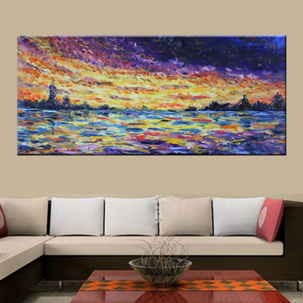 Hand Painted Abstract Fire Cloud Scenery Canvas Oil Painting Abstract Purple Yellow Cloud Wall Picture Living Room Home Decor
Hand Painted Abstract Fire Cloud Scenery Canvas Oil Painting Abstract Purple Yellow Cloud Wall Picture Living Room Home Decor