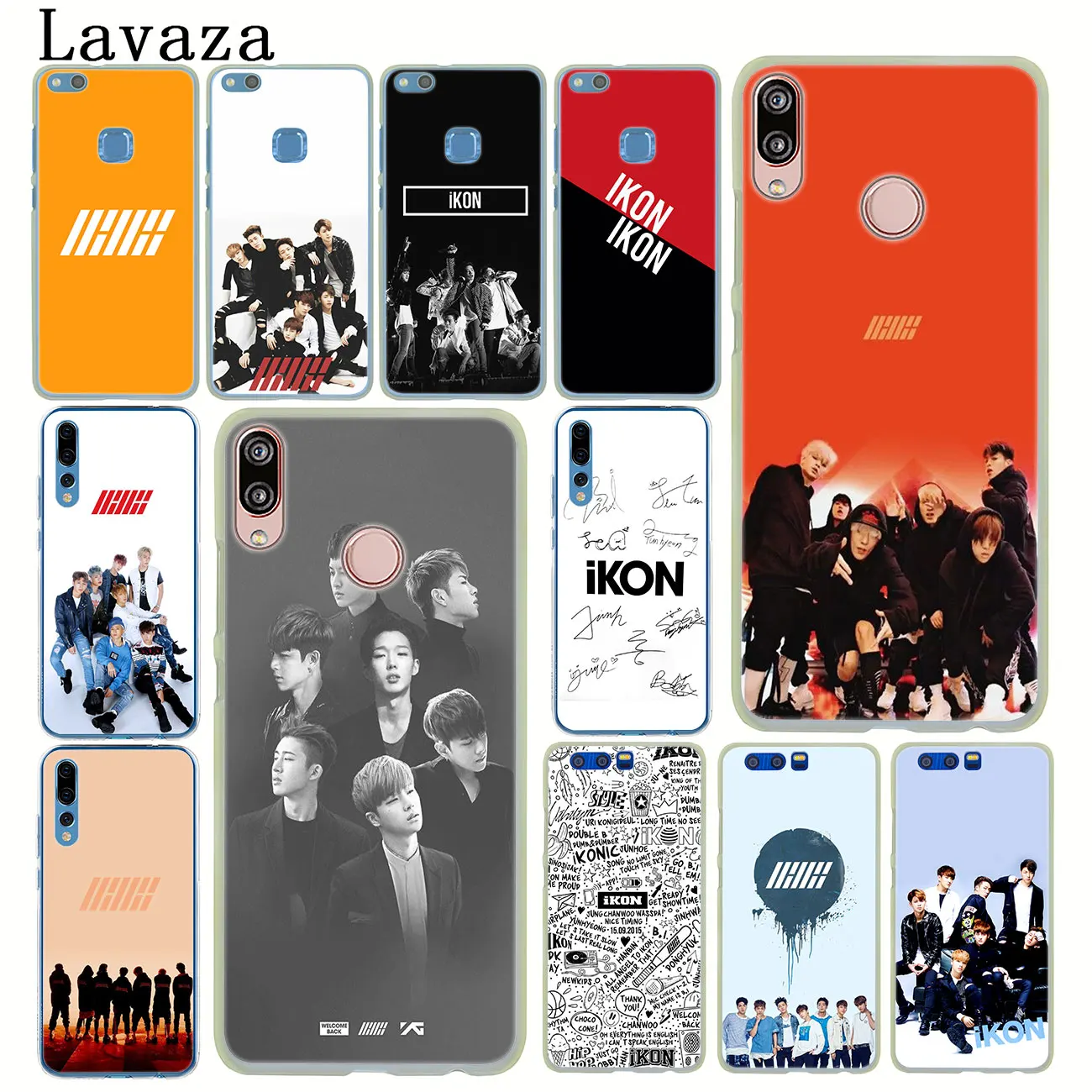 Фото Твердый чехол для телефона Lavaza music ikon kpop Huawei P30 P20 P10 P9 Plus P8 Lite Mini 2017 2016 2015 P smart Z