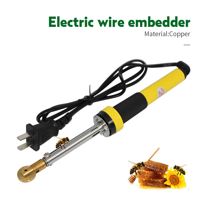 Beehive Installation Tool Electric Gear Wire Embedder Bee hive Nest Box Burying Heating Device 220V 30W Hive Tools
Beehive Installation Tool Electric Gear Wire Embedder Bee hive Nest Box Burying Heating Device 220V 30W Hive Tools