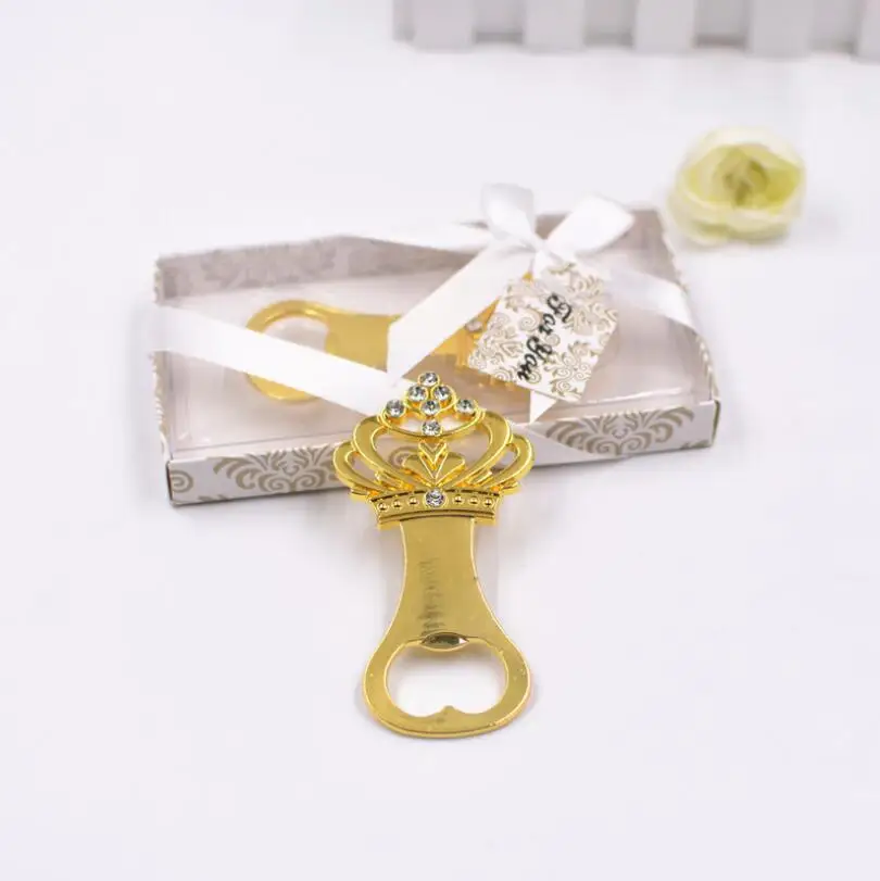 Gold Color Crown Bottle Opener Wedding Anniversary Party Favor Gift Metal Beer Opener LX4499
Gold Color Crown Bottle Opener Wedding Anniversary Party Favor Gift Metal Beer Opener LX4499