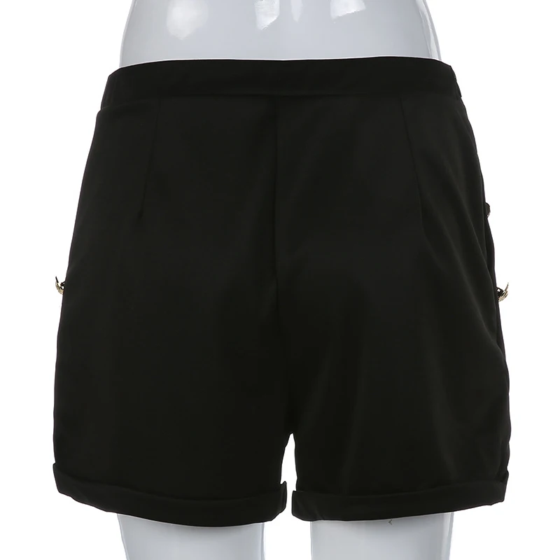 2021 Women Short Summer Polyester Casual Solid Shorts Polyester Button Decoration High Waist Shorts Skinny Bodycon Shorts Women
2021 Women Short Summer Polyester Casual Solid Shorts Polyester Button Decoration High Waist Shorts Skinny Bodycon Shorts Women