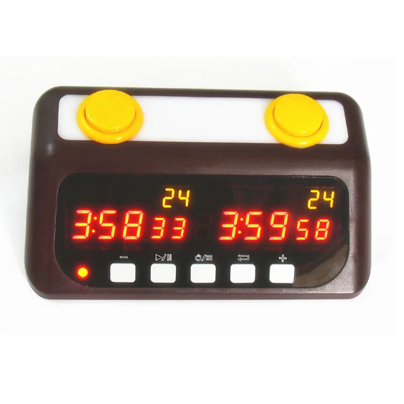 Professional LED Digital Chess Clock Count Chess Timer Built-in Rechargeable Lithium Battery Game Competition Clock
Professional LED Digital Chess Clock Count Chess Timer Built-in Rechargeable Lithium Battery Game Competition Clock