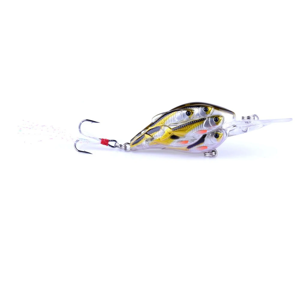 1pc Diving Depth Crankbait Fishing Lures Swimbait Isca Artificial Bait floating Fishing Wobblers 7.5cm 9g pesca peche
1pc Diving Depth Crankbait Fishing Lures Swimbait Isca Artificial Bait floating Fishing Wobblers 7.5cm 9g pesca peche