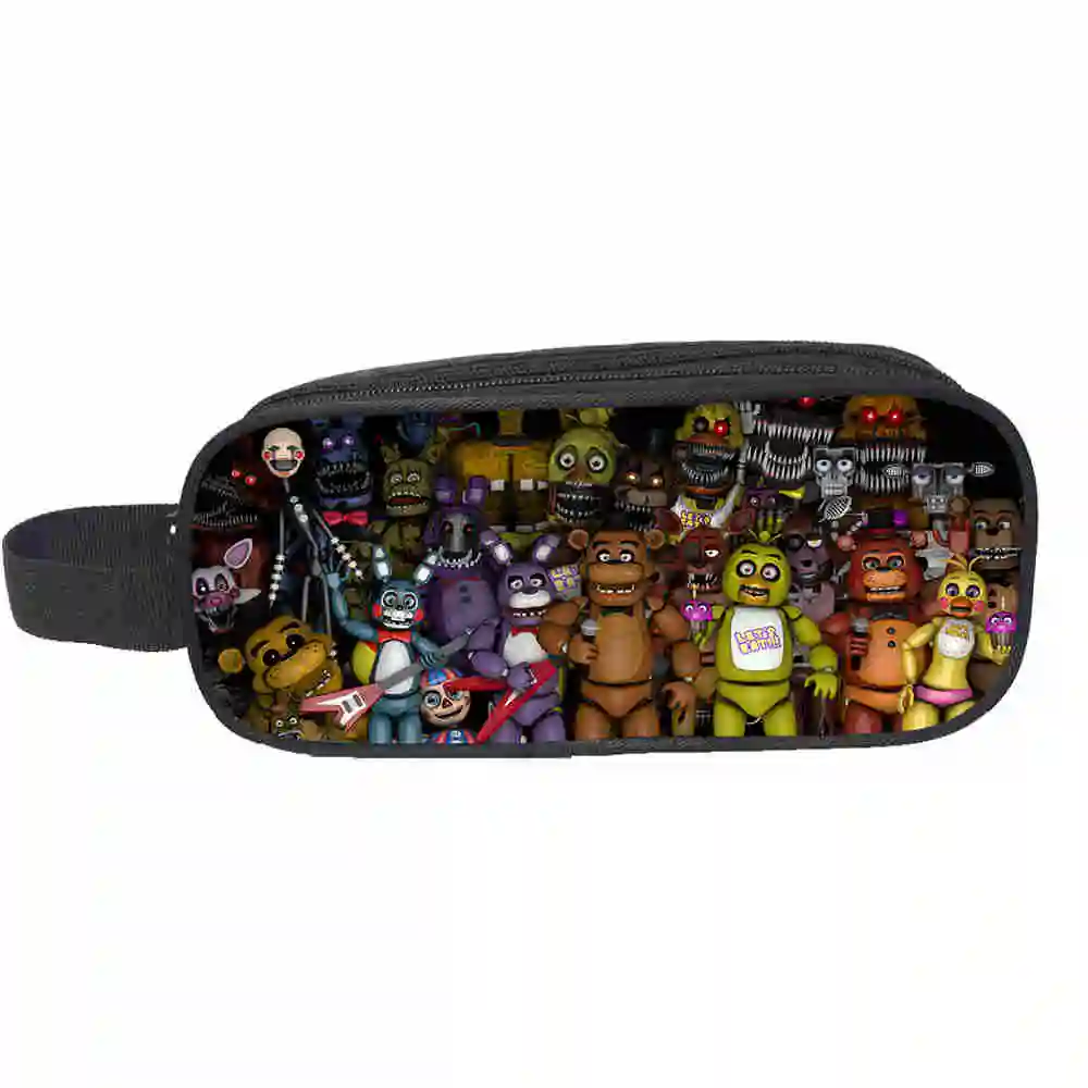 FNAF Handbags Freddy Chica Foxy Customized Women Men Teenagers Boys Girls Kid Toddler School Casual Pencil case Tote Bag Pouch
FNAF Handbags Freddy Chica Foxy Customized Women Men Teenagers Boys Girls Kid Toddler School Casual Pencil case Tote Bag Pouch