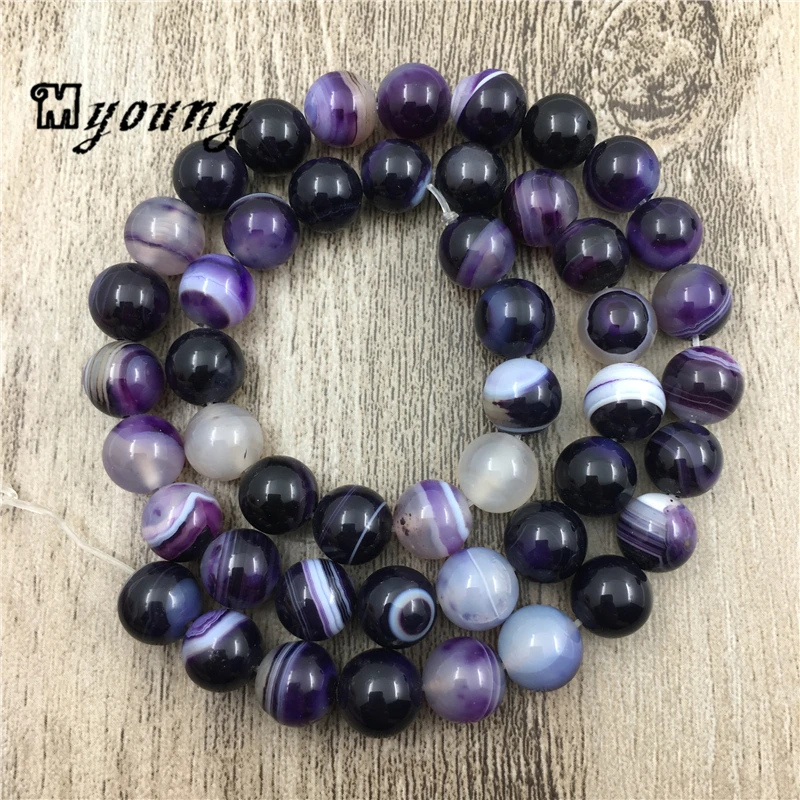 Smooth Purple Lace Natural Stone Striped Agates Round Beads Drilled Beads for Jewelry Making,15.5"/ Strand, 5 Strands/lot MY0064
Smooth Purple Lace Natural Stone Striped Agates Round Beads Drilled Beads for Jewelry Making,15.5"/ Strand, 5 Strands/lot MY0064