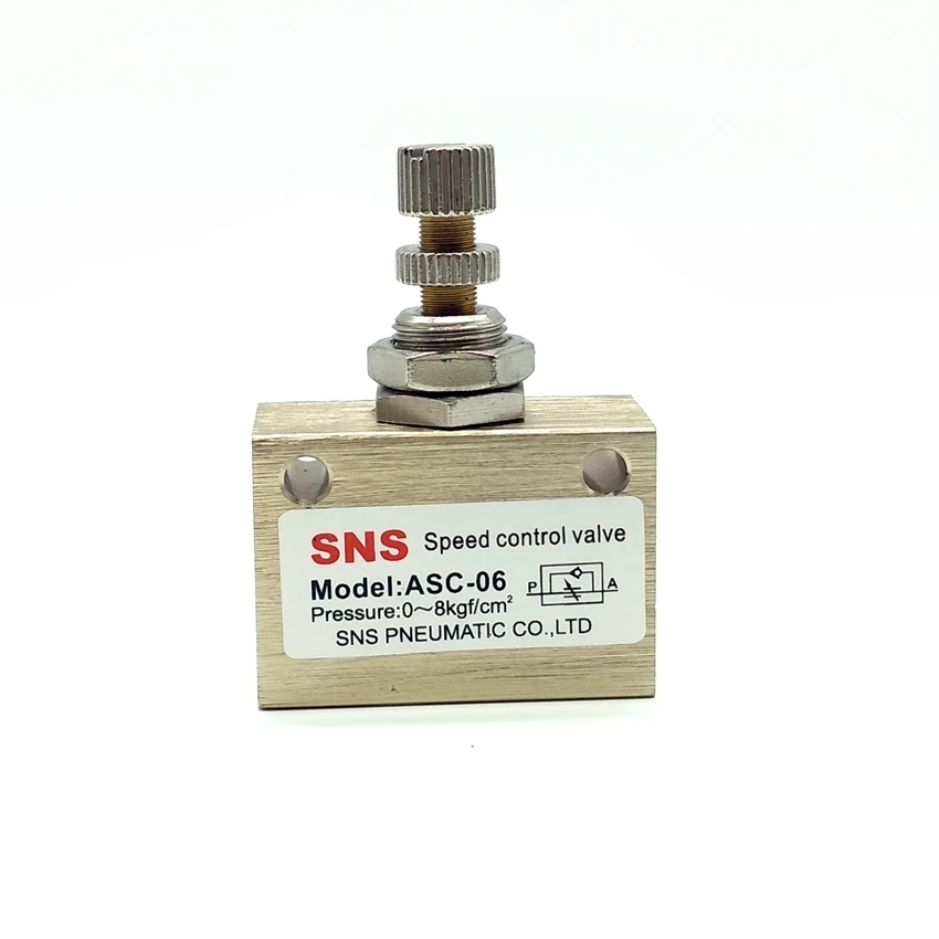 ASC Series Speed Control Flow Control Valve ASC-06 1/8'' ASC-08 1/4'' Control Valve
ASC Series Speed Control Flow Control Valve ASC-06 1/8'' ASC-08 1/4'' Control Valve