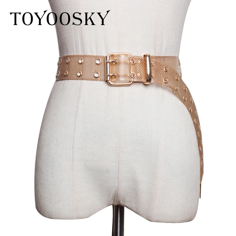 2019 Fashion Metal Women Waist Belt Simple Gold Wedding Belt with Hole Silver For Dress High Quality Ceinture Femme TOYOOSKY
2019 Fashion Metal Women Waist Belt Simple Gold Wedding Belt with Hole Silver For Dress High Quality Ceinture Femme TOYOOSKY