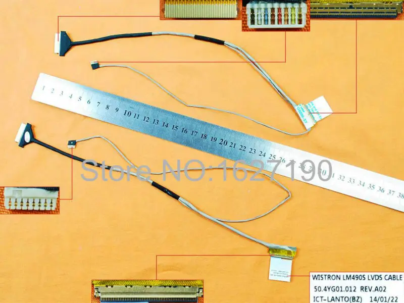 Новый ЖК-кабель для ноутбука Lenovo M490S M495S LM490S P/N 50.4YG01.012, сменный ремонтный кабель для ноутбука LCD LVDS
Новый ЖК-кабель для ноутбука Lenovo M490S M495S LM490S P/N 50.4YG01.012, сменный ремонтный кабель для ноутбука LCD LVDS