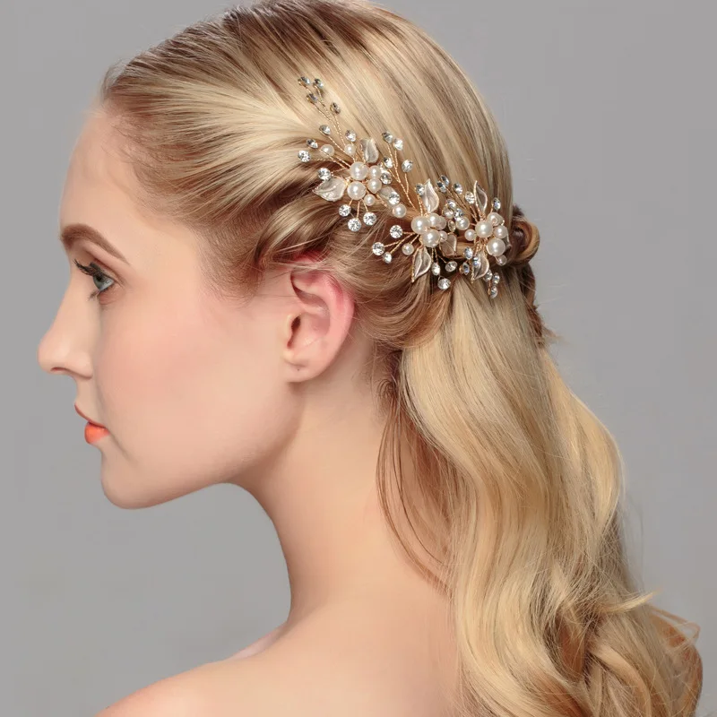 Fashion Women's Headwears Gorgeous Pearl Bandanas Wedding Party Hair Accessories Attractive Bandage Headbands for Pretty Women
Fashion Women's Headwears Gorgeous Pearl Bandanas Wedding Party Hair Accessories Attractive Bandage Headbands for Pretty Women