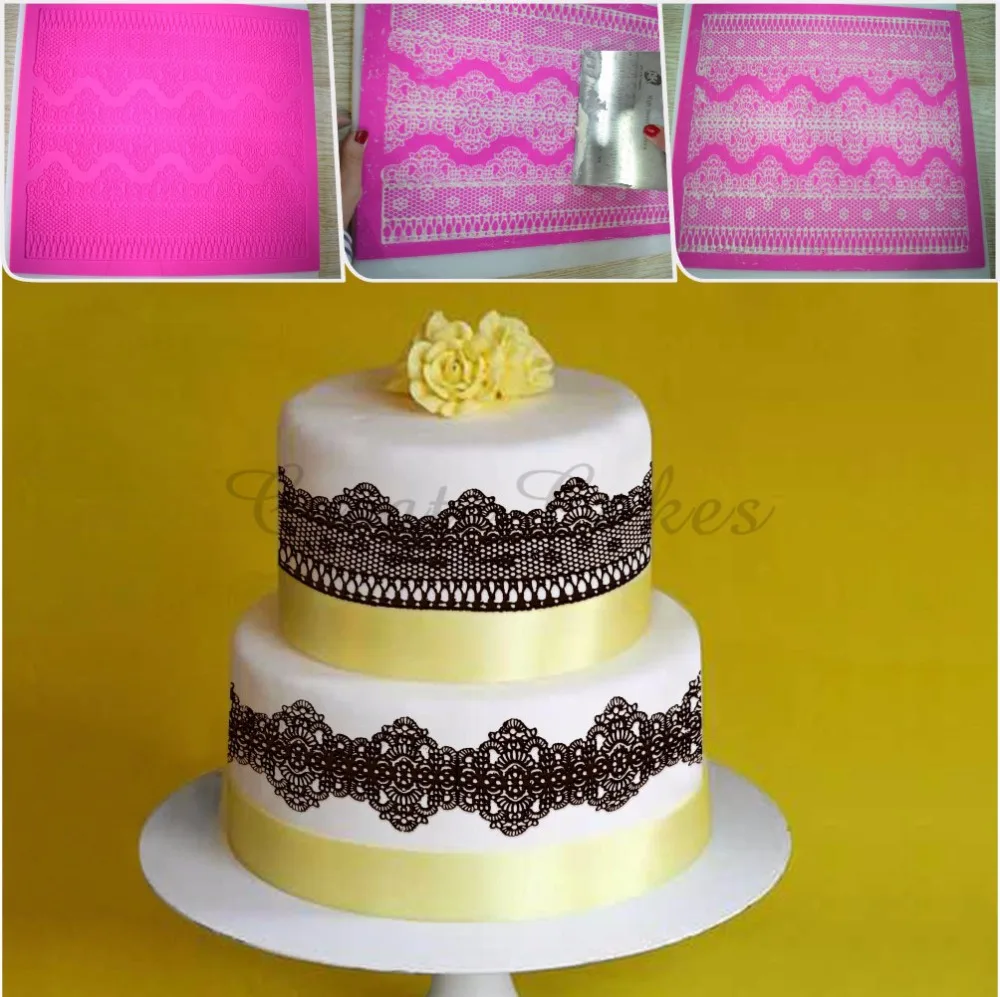 Chantilly Cake Lace Mold for Wedding Cake Decoration Silicone Fondant Moulds Sugar Mat Decorating Tools DIY Bakeware BLM-15
Chantilly Cake Lace Mold for Wedding Cake Decoration Silicone Fondant Moulds Sugar Mat Decorating Tools DIY Bakeware BLM-15