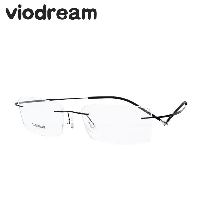 Оправа для очков Viodream, унисекс, ульсветильник Кая, титановая, без оправы, с прозрачными линзами, 55
Оправа для очков Viodream, унисекс, ульсветильник Кая, титановая, без оправы, с прозрачными линзами, 55