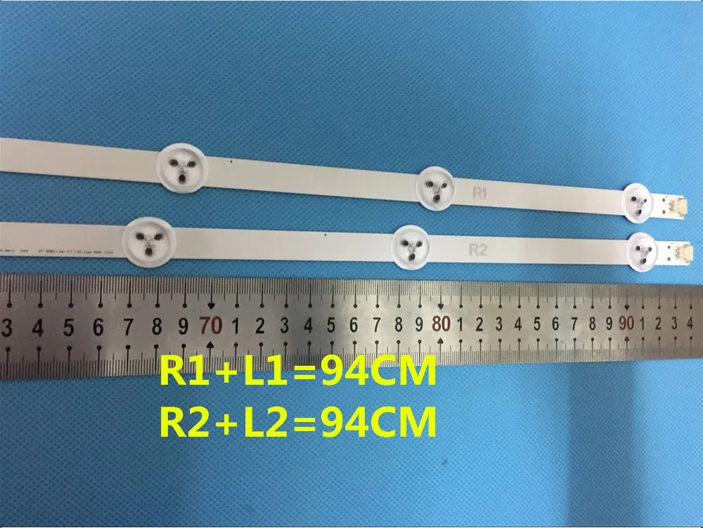 4Piece/lot NEW Original LED strip for 47"ROW2.1 6916L-1174A 6916L-1175A 6916L-1176A 6916L-1177A,(1*R1,1*R2,1*L1,1*L2)
4Piece/lot NEW Original LED strip for 47"ROW2.1 6916L-1174A 6916L-1175A 6916L-1176A 6916L-1177A,(1*R1,1*R2,1*L1,1*L2)