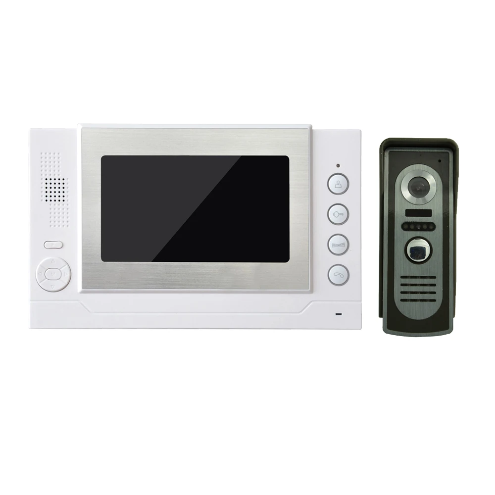 (1 комплект) TFT-LCD экран 7 дюймов домофон поддержка tf-карты до 32 Гб делать фото и видео Функция домофона системы
(1 комплект) TFT-LCD экран 7 дюймов домофон поддержка tf-карты до 32 Гб делать фото и видео Функция домофона системы