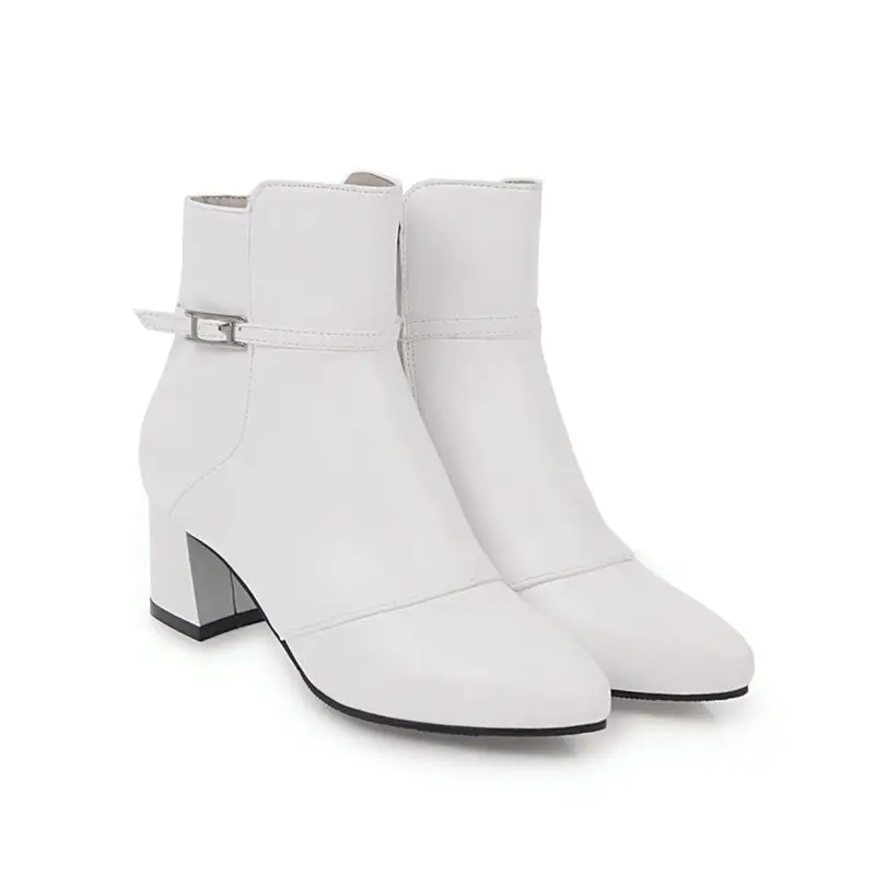 Smeeroon new autumn winter boots women pu leather boots zip high heels ankle high quality boots party shoes big size 34-44
Smeeroon new autumn winter boots women pu leather boots zip high heels ankle high quality boots party shoes big size 34-44