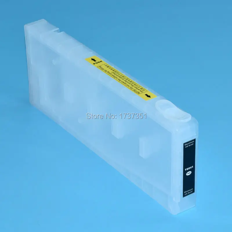 T6041 For Epson Stylus Pro 9880 refill ink cartridge +chip resetter 8 color 350ml for Epson T6041-T6047 T6049
T6041 For Epson Stylus Pro 9880 refill ink cartridge +chip resetter 8 color 350ml for Epson T6041-T6047 T6049