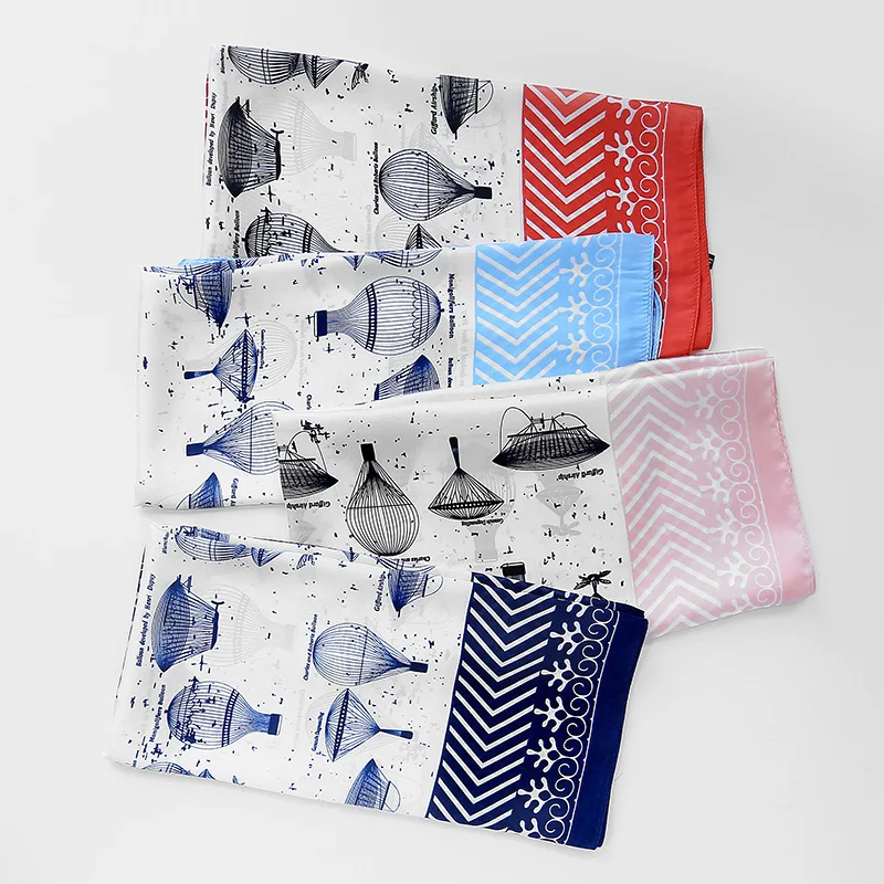 Yishine 70*70 CM Women Multifunction Polyester Silk Scarf Hot Air Balloon Printed Satin Small Square Wraps Scarves Shawl
Yishine 70*70 CM Women Multifunction Polyester Silk Scarf Hot Air Balloon Printed Satin Small Square Wraps Scarves Shawl