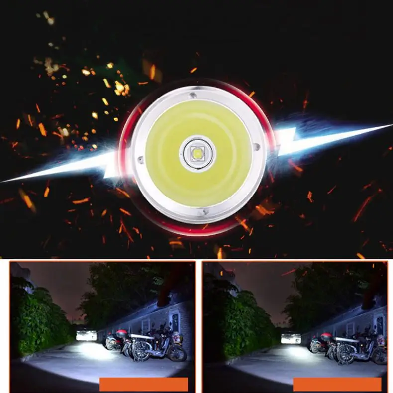 5W T9 450 Lumens XP-G2 R5 LED Aluminum Alloy Light Flashlight Waterproof IP68 with 6 Modes for Camping / Hunting / Night Riding
5W T9 450 Lumens XP-G2 R5 LED Aluminum Alloy Light Flashlight Waterproof IP68 with 6 Modes for Camping / Hunting / Night Riding