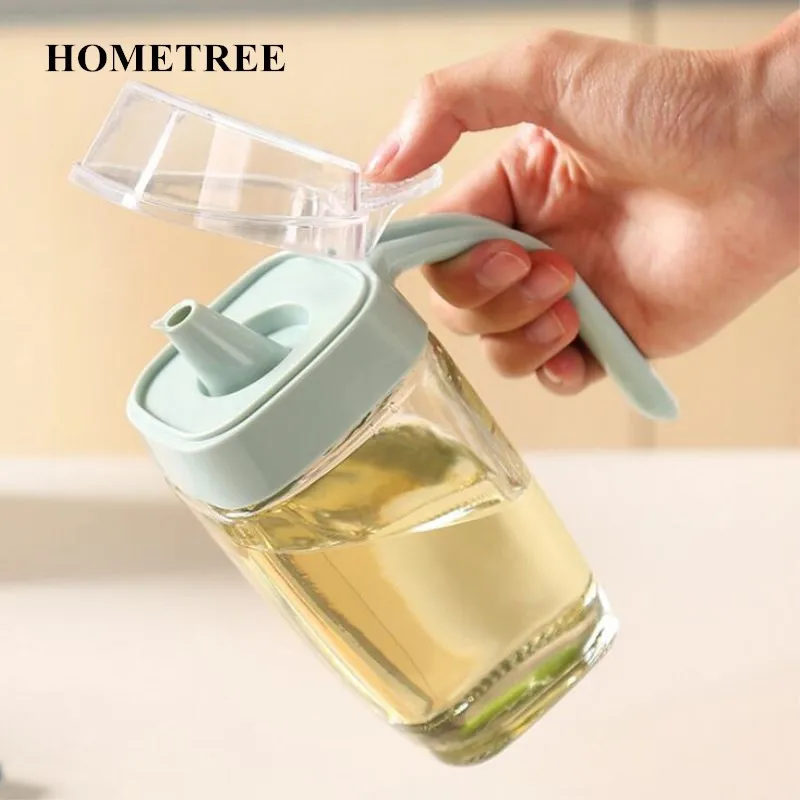 HOMETREE новый 350 мл/550 мл стеклянный кувшин герметичный масляный бак уксус горшок