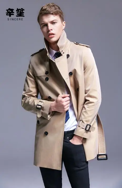 Spring autumn mens trench coats man double-breasted coat men Medium long clothes slim fit overcoat long sleeve 2020 new designer
Spring autumn mens trench coats man double-breasted coat men Medium long clothes slim fit overcoat long sleeve 2020 new designer