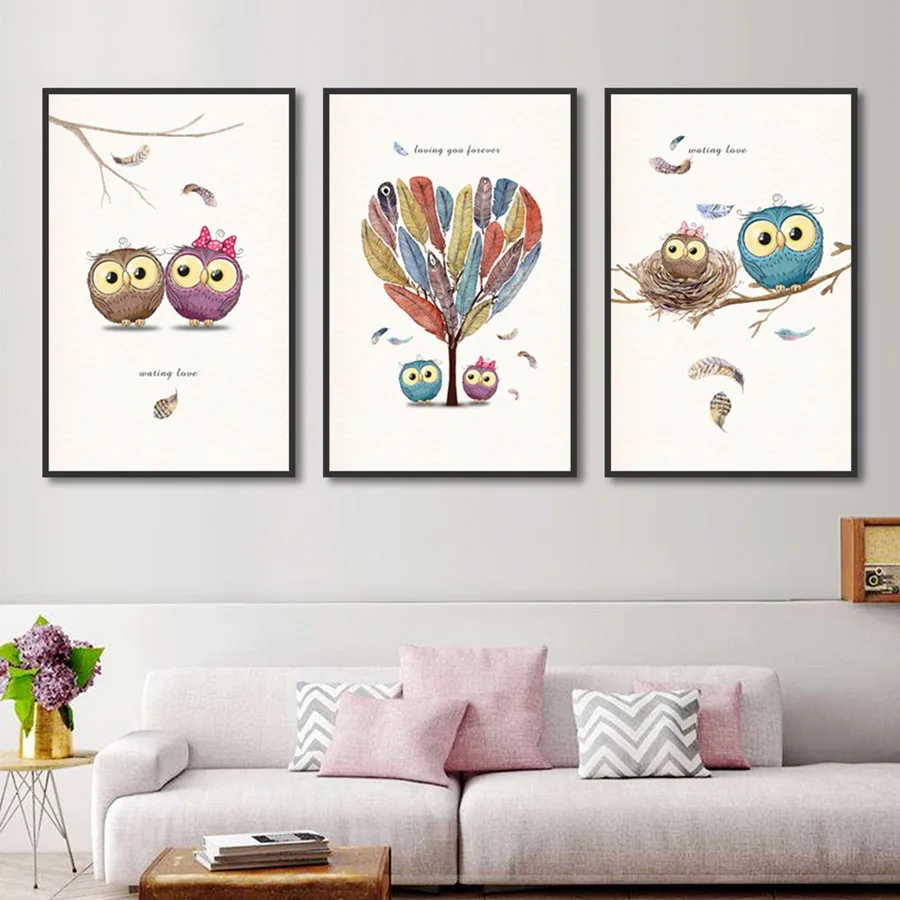 Nordic Poster Simple Love Birds Large Tree Frameless Decorative Painting Canvas Wall Pictures for Living Room Home Decoration
Nordic Poster Simple Love Birds Large Tree Frameless Decorative Painting Canvas Wall Pictures for Living Room Home Decoration