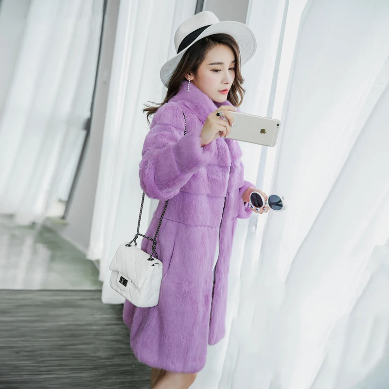 Женские куртки из натурального кроличьего меха с волнистым вырезом и длинным рукавом, пальто с натуральным мехом, Женское пальто размера пл... 
Женские куртки из натурального кроличьего меха с волнистым вырезом и длинным рукавом, пальто с натуральным мехом, Женское пальто размера пл...