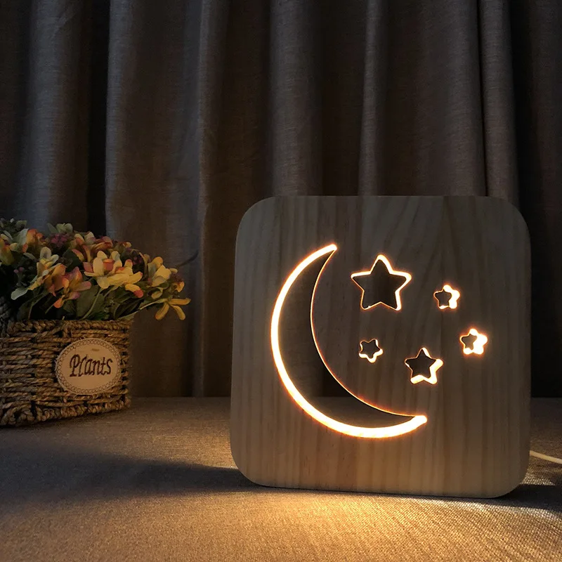 LED Wooden Moon Night Light Nordic USB Star Decoration Bedroom Bedside Lamp Desk Kids Children Baby Nightligt Home Luminaria
LED Wooden Moon Night Light Nordic USB Star Decoration Bedroom Bedside Lamp Desk Kids Children Baby Nightligt Home Luminaria