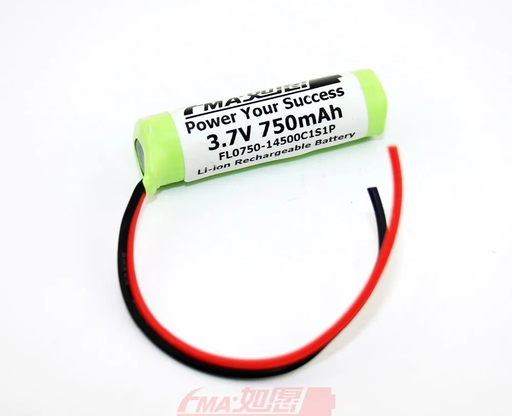 Литий ионный аккумулятор 14500 3 7 в 750 мАч для F9 DVR камеры с PCM внутри|camera batteries for