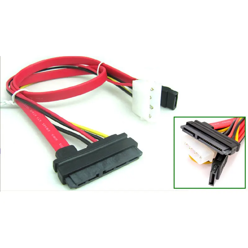 SATA 7pin кабель для передачи данных Molex Sata адаптер питания 45 см | Компьютеры и офис