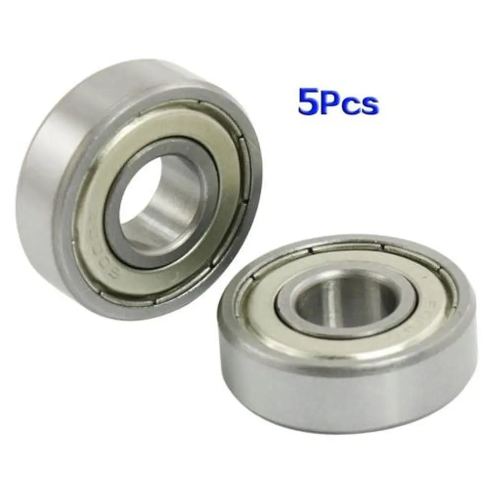 5 piece NEW 10mm / 26mm / 8mm 6000Z Radial Shielded Deep Groove Ball Bearings