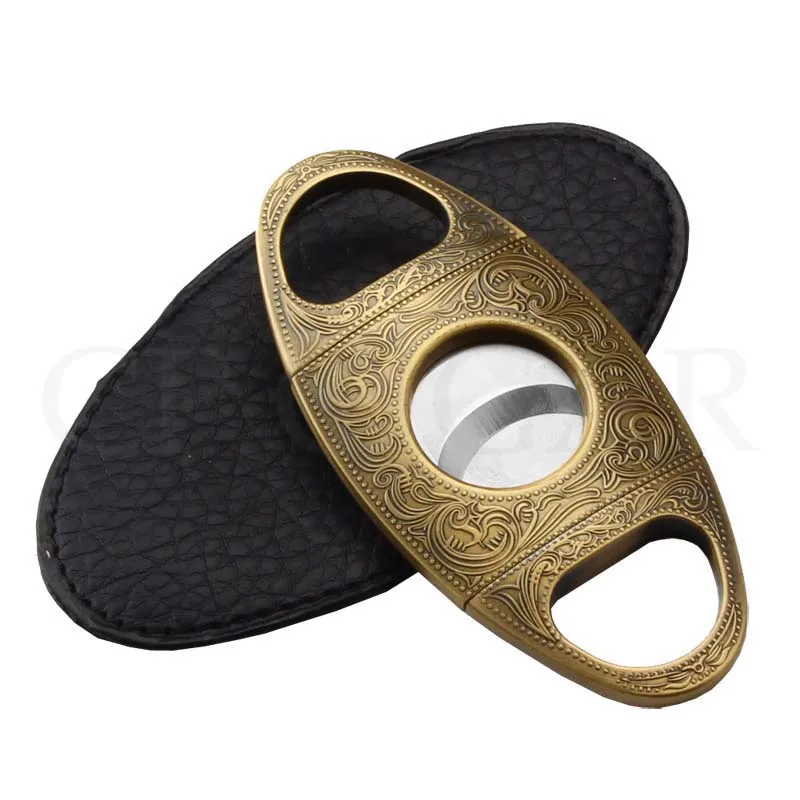 GALINER Metal Cigar Cutter Sharp Pocket Stainless Steel Tobacco Cutting For Cohiba Cutters Double Blades Cigar Guillotine
GALINER Metal Cigar Cutter Sharp Pocket Stainless Steel Tobacco Cutting For Cohiba Cutters Double Blades Cigar Guillotine