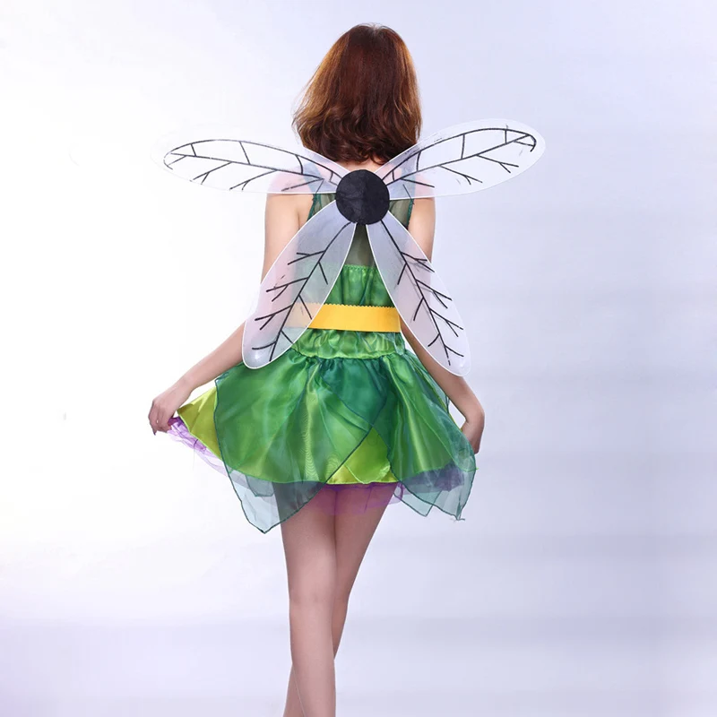 Women Cosplay Halloween Christmas Forest Green Elves Fairy Princess Costume Dress
Women Cosplay Halloween Christmas Forest Green Elves Fairy Princess Costume Dress