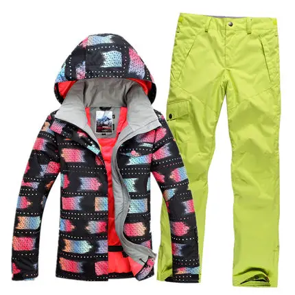 New GSOU SNOW Women's Ski Suit Thick Warm Outdoor Windproof Waterproof Breathable Ultra Light Ski Jacket Ski Trousers Size XS-L
New GSOU SNOW Women's Ski Suit Thick Warm Outdoor Windproof Waterproof Breathable Ultra Light Ski Jacket Ski Trousers Size XS-L