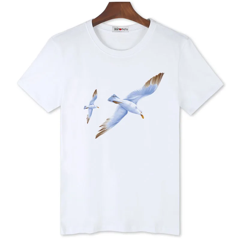 BGtomato Seagull tshirt beautiful birds streetwear hot sale fashion tee shirt homme cool summer hip hop t shirt
BGtomato Seagull tshirt beautiful birds streetwear hot sale fashion tee shirt homme cool summer hip hop t shirt