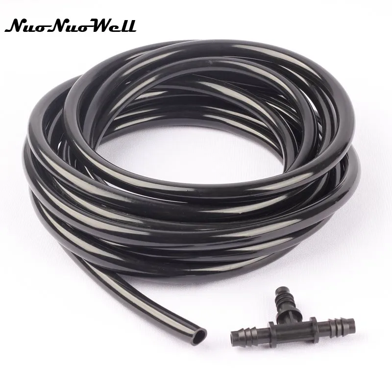 2m 8/11mm NuoNuoWell PE Hose Irrigation Garden Watering Veg Plot Drip System Durable Pipe Flower Mist Spray System Soft Tube
2m 8/11mm NuoNuoWell PE Hose Irrigation Garden Watering Veg Plot Drip System Durable Pipe Flower Mist Spray System Soft Tube