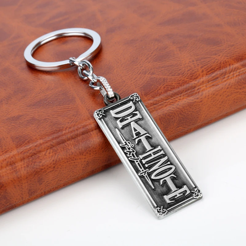 Movie Death Note Dog Tag Key Chain Alloy Keychain Accessories Pendant Key Ring Charms Keychains for Ladies
Movie Death Note Dog Tag Key Chain Alloy Keychain Accessories Pendant Key Ring Charms Keychains for Ladies