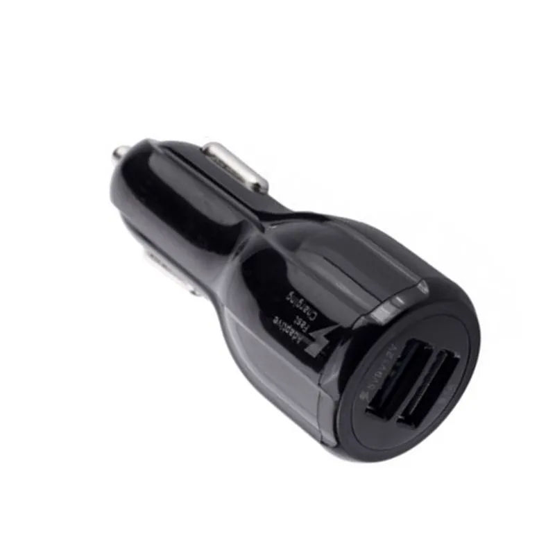 Автомобильное зарядное устройство флеш-накопитель двойной выход 3 фута USB-кабель