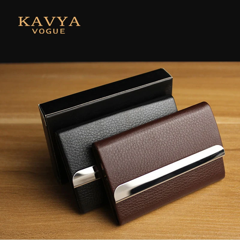 Kavya, новинка, деловая искусственная кожа, чехол для ID-карты, чехол для банковских карт, органайзер для карт, кошелек, подарочная упаковка
Kavya, новинка, деловая искусственная кожа, чехол для ID-карты, чехол для банковских карт, органайзер для карт, кошелек, подарочная упаковка