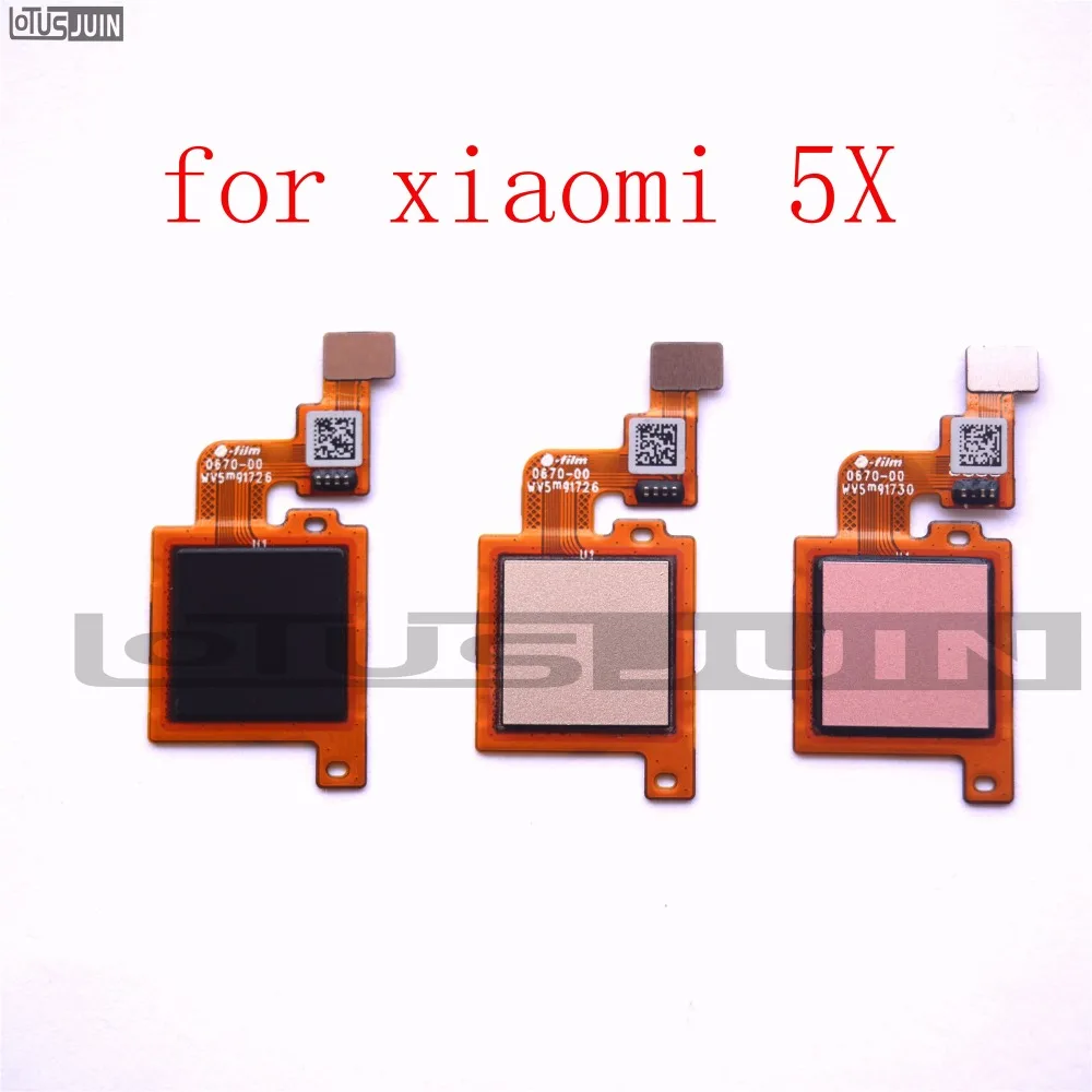 10PCS for Xiaomi 5X Mi 5X MI5X Fingerprint Sensor Home Return Key Menu Button Flex Cable Ribbon
10PCS for Xiaomi 5X Mi 5X MI5X Fingerprint Sensor Home Return Key Menu Button Flex Cable Ribbon