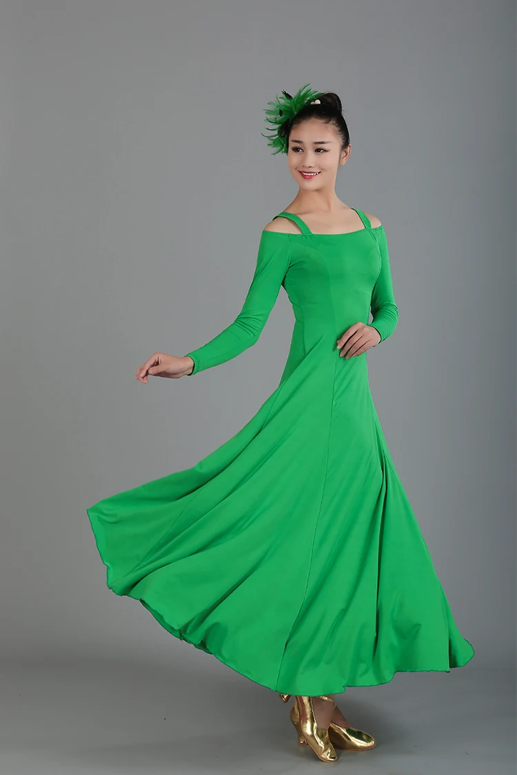 New Long Sleeved Modern Ballroom Dance Competition Dresses Standard Ballroom Dress Waltz Adult Dance Dress Party Birthday Party
New Long Sleeved Modern Ballroom Dance Competition Dresses Standard Ballroom Dress Waltz Adult Dance Dress Party Birthday Party