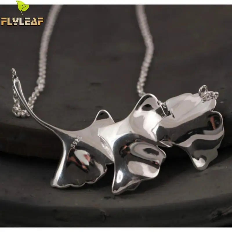 Flyleaf 925 Sterling-silver-jewelry Vintage Three Ginkgo Leaves Necklaces & Pendants For Women Retro Style Lady Accessories
Flyleaf 925 Sterling-silver-jewelry Vintage Three Ginkgo Leaves Necklaces & Pendants For Women Retro Style Lady Accessories