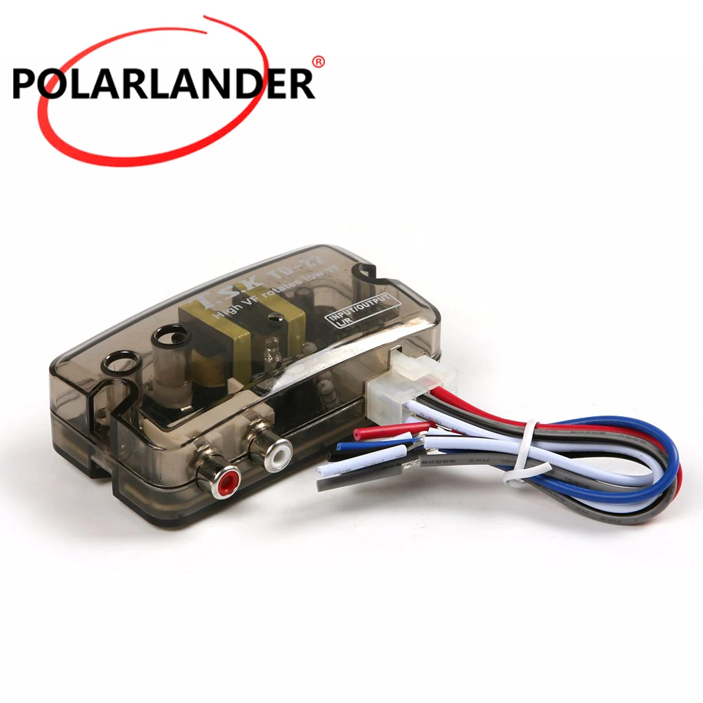 High to Low Frequency TSK TD-22 Converter Adaptor Tweeters RCA Line Level Black With Delay 12V Car Speaker
High to Low Frequency TSK TD-22 Converter Adaptor Tweeters RCA Line Level Black With Delay 12V Car Speaker